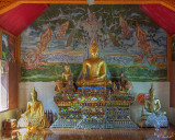 Wat Pa Chai Mongkhon Phra Ubosot Buddha Images (DTHLA0126)