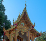 Wat Sangkaram Phra Ubosot Gable (DTHLU0416)