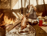 Roasting Duck, Cooking Bannock