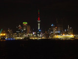 Auckland and Harbour at Night 1