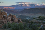 Evening Light At Fiery Furnace, Arches National Park, Utah