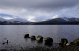 Glen Luss hills from Milarrochy Bay, Loch Lomond