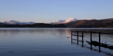 Loch Lomond sunset from Net Bay