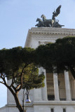 One small part of the huge Vittorio Emanuele Monument