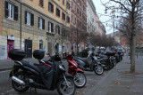 Flew LH to FF, then Rome, trained to Trastevere area. Cabbed to wonderful Hanky Suite (middle bldg).