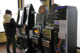 I took the included tour to/in Rome. Coach stopped in nice store on highway. Slot machines were in use.