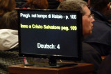 Hymns were translated into different languages.