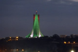 Telephoto shot of monument