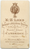 Victorian CDV Carte de Visite Photo