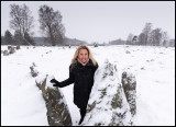 Susanne at Vätteryd Stone ship
