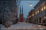 Sandgärdsgatan and Växjö Cathedral