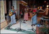 The female ochestra at hotel Presidente