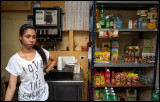 self-employed saleswoman