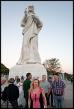 Susanne and El Cristo de La Habana