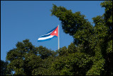 The Cuban flag