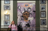 Susanne in hotel Nacionals Hall of fame