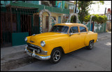 Yellow Chevrolet near Fusterland