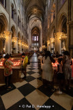 Lighting candles