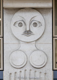 Face on building