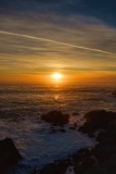 Sunset along the 17 Mile Drive