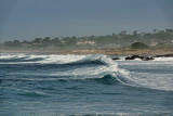 Wave action off Pacific Grove