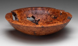 Bowl from Big Leaf Maple burl (same bowl different view).