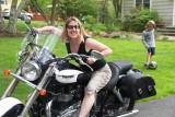 My bike and my sister