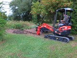Installation dun nouveau drain non perfor<br>cot nord-est pour mieux contrler le niveau deau de ltang.