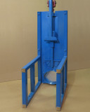 VANNE  GUILLOTINE / Usine maison (Homemade)