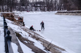 Skating on the Erie Canal