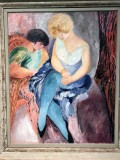 The Brunette and the Blonde (1910) - Sigrid Hjertén - Sundsvalls Museum - 9908