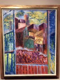 View through a Window, St Paul (1934) - Sigrid Hjertén - 9935
