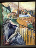 the Blonde on the Terrace (1923) - Sigrid Hjertén - 9937