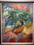 Pheasant Cockerel and Christmas Star (1936) - Sigrid Hjertén - 9984
