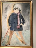Iván in a Snowball Hat (1918) - Sigrid Hjertén - 0081