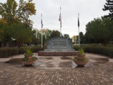 Veterans Memorial in the town of Monticello, UT