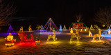 Christmas lights, Ladysmith, Wisconsin