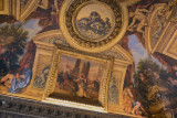 Ceiling of the Salon of Vnus, Auguste prsidant aux Jeux du cirque, Palace of Versailles