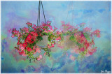 Flowers and Reflection by John Muzzio, March 2019