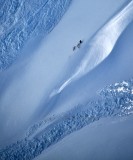 Avalanche Chute on Anderson Glacier, Mount Anderson, Olympic Mountains, Washington State 608 