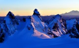 Chimney Rock, Lemah Mountain, Mount Adams, Mount Rainier, Cascade Mountains, Washington 341