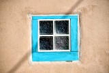Teal color window, Old Town Albuquerque, New Mexico 262