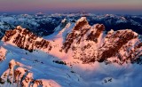 Overcoat Peak, Iceberg Lake, Summit Chief Mtn, Chimney Rock, Lemah Mountain, Mt Stuart, Cascade Mountains, Washington 627