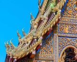 Wat Ko Chok Phra Wihan Makara and Naga Roof Finials (DTHCM2699)