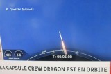 La capsule Crew Dragon est maintenant en orbite.