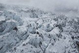 Drone capture ,top of glacier