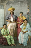 Kandian Chief and Family 