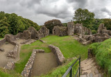 IMG_8043 Right to left: Sacristy, Chapel, 3 Lodgings, Gatehouse, Great Hall, Service buildings and Kitchen - © A Santillo 2018