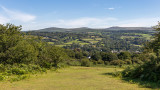 IMG_8962 Cox Tor, Staple Tor and Great Mis Tor with Pew Tor in front and just left of Staple Tor -  A Santillo 2020