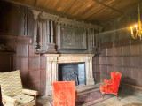 The Oak Room in Liecesters Gatehouse contains the only remaining pieces from the lavish interiors created by Robert Dudley - Ke